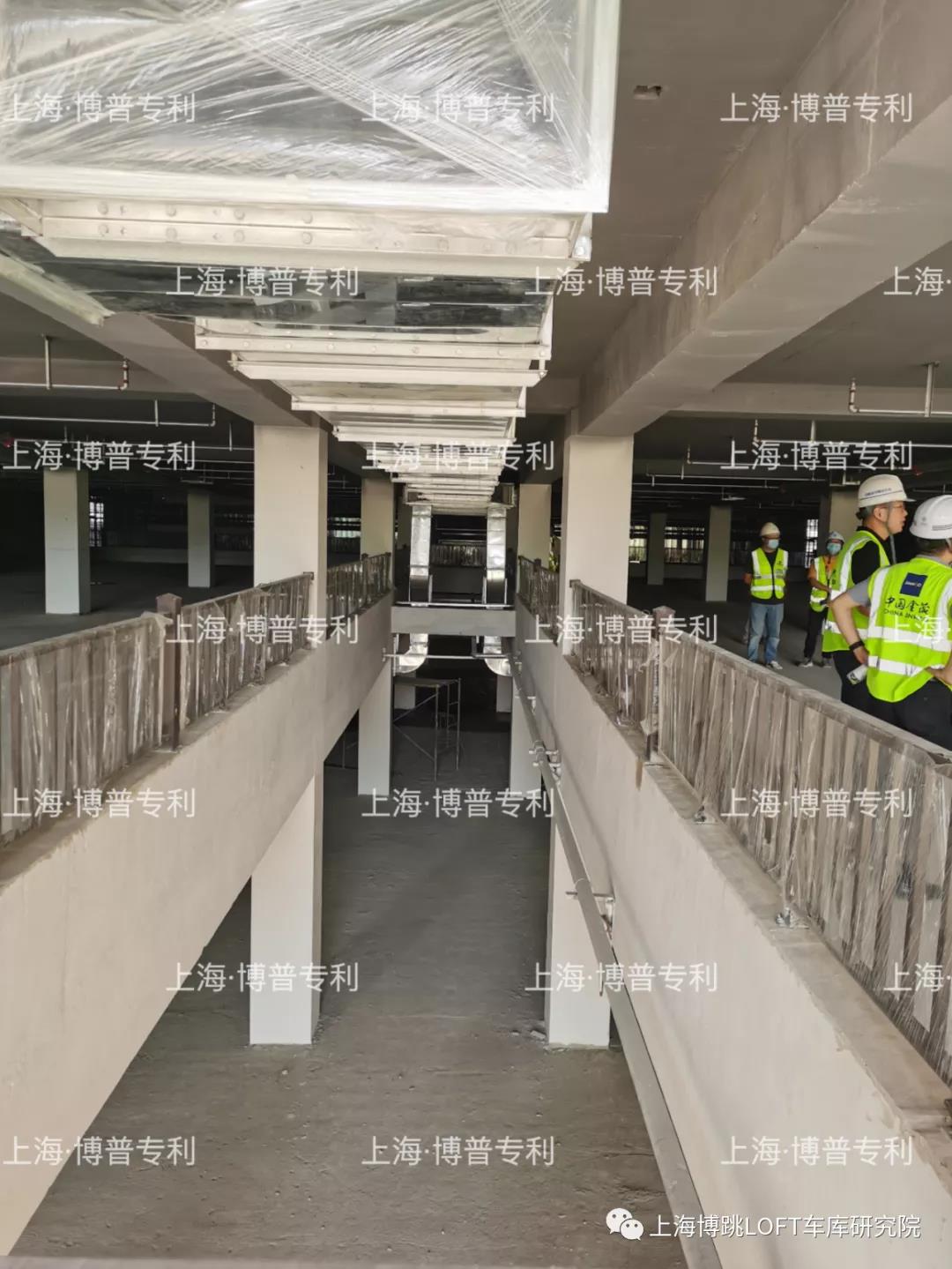 龙潭恭喜金茂集团第一个LOFT专利车库项目封顶！（限内部参观）