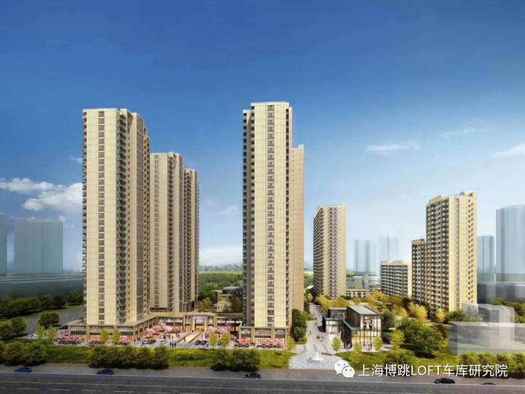 龙潭采用了LOFT车库武汉当代集团春风十里项目现已结构封顶！